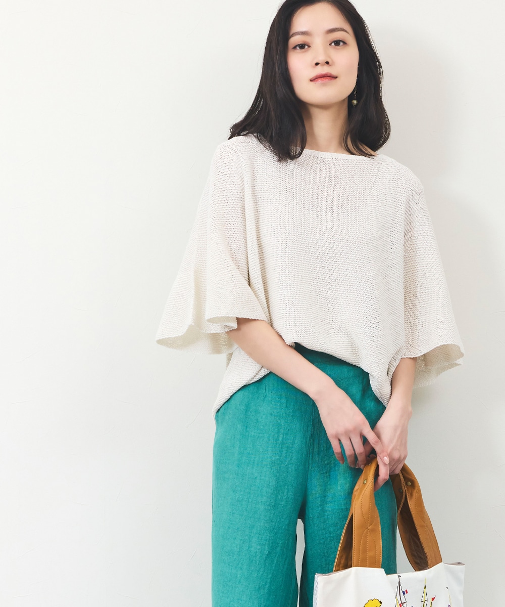 ツムギホールガーメントニット