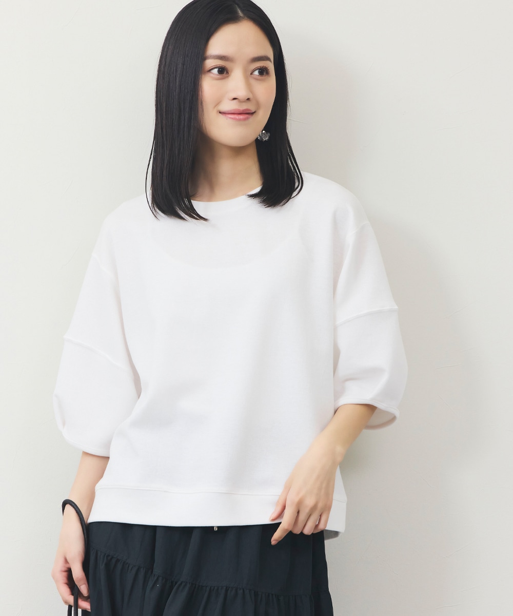 パフデザインスリーブT