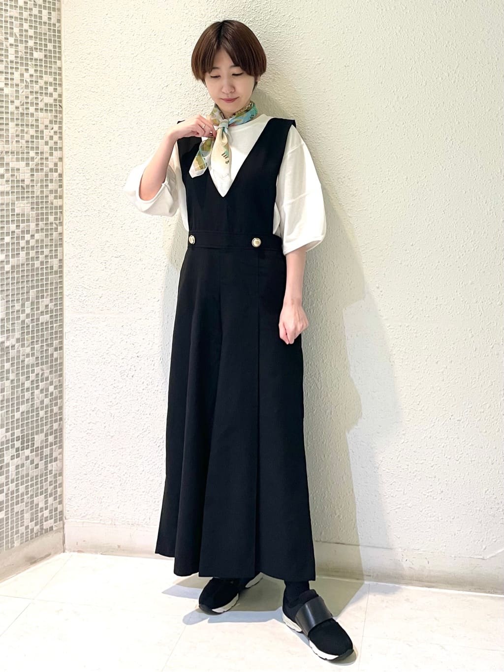 パフデザインスリーブT