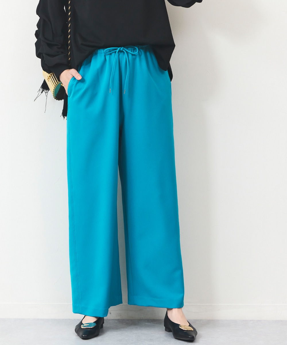 とろみギャザーパンツ