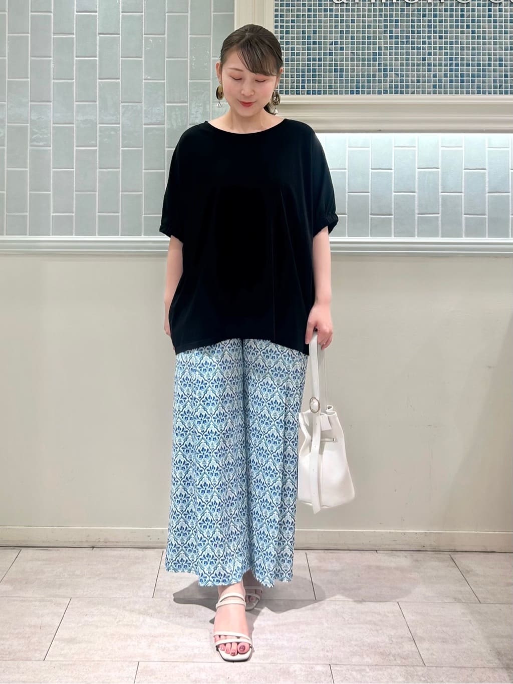 モチーフプリントジャージパンツ