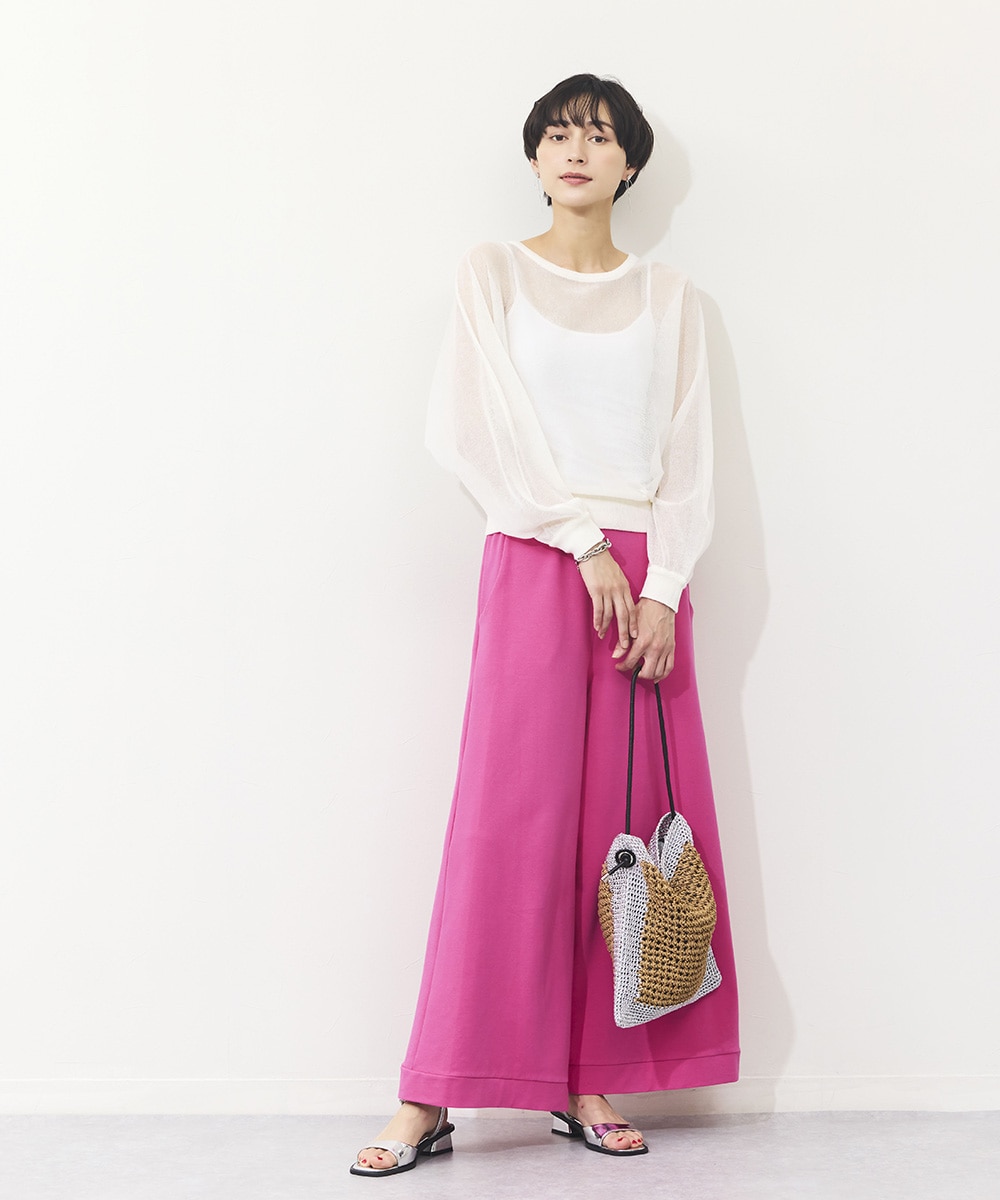 カットワイドパンツ