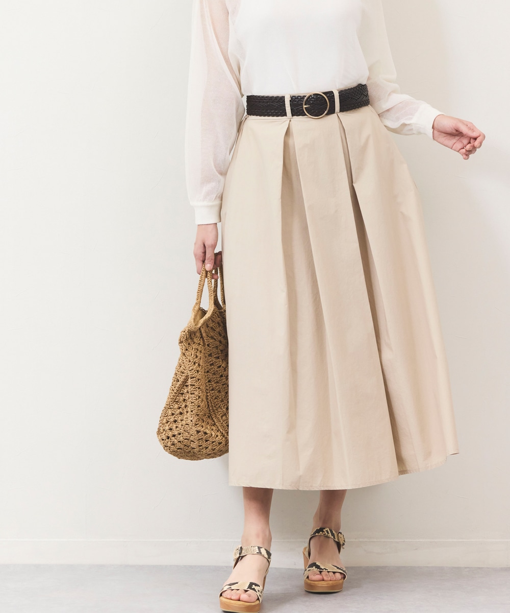 コットンロングスカート