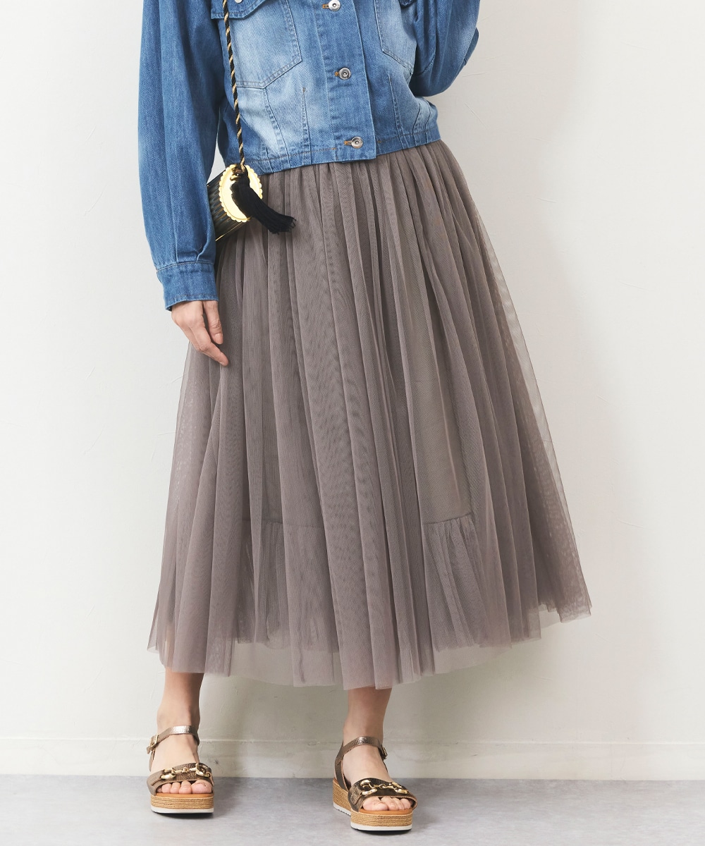 2WAYチュールスカート