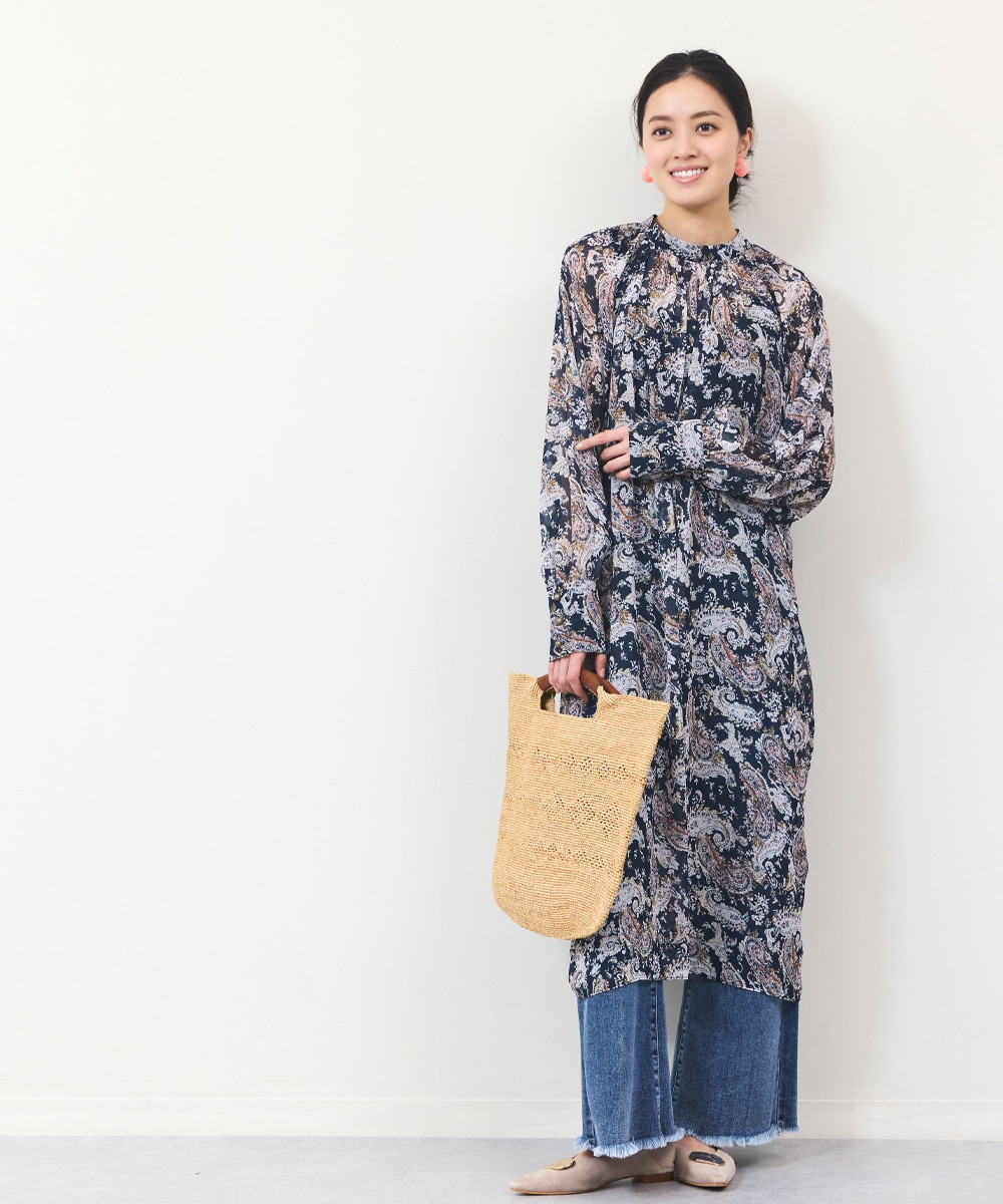 バルーンスリーブワンピース