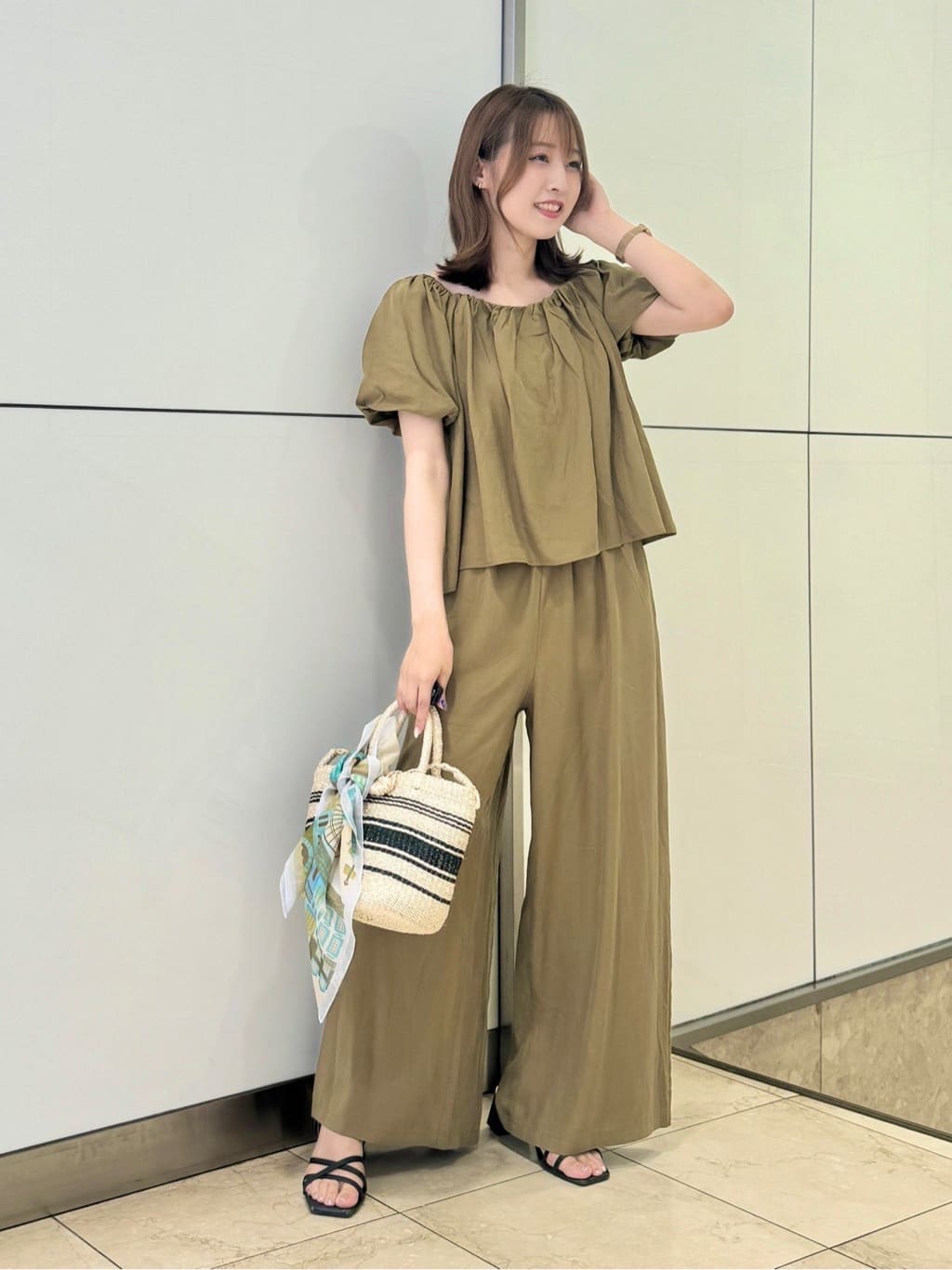 パフスリーブセットアップ