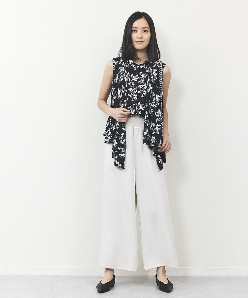 ウエストリブパンツ