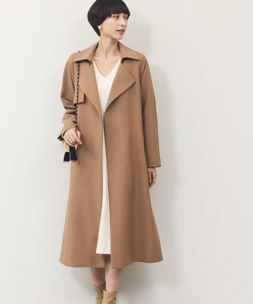 とろみトレンチコート