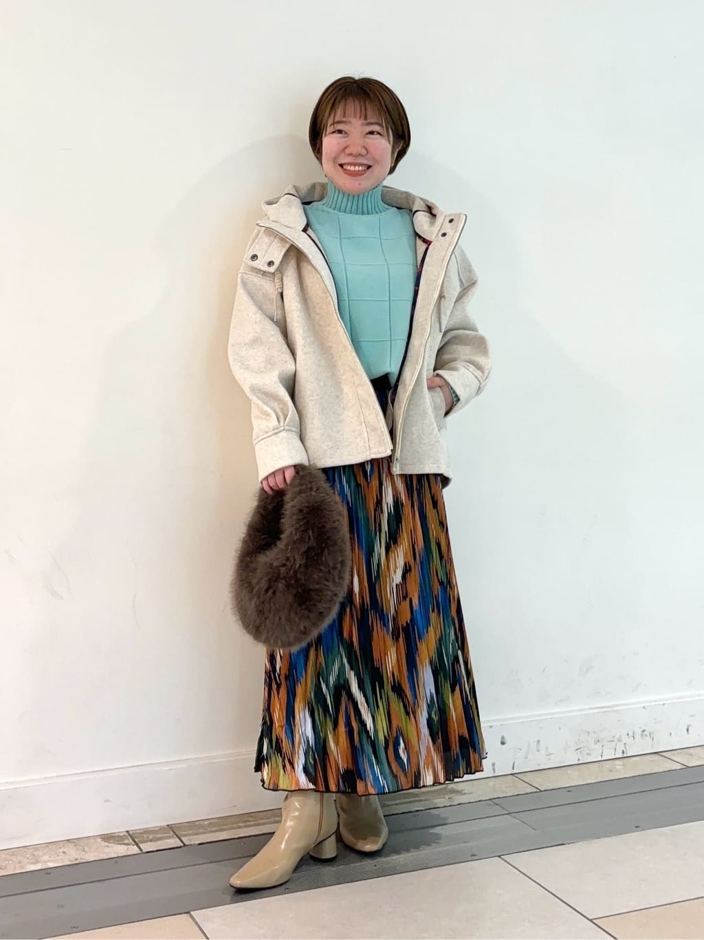 ウールメルトンコート