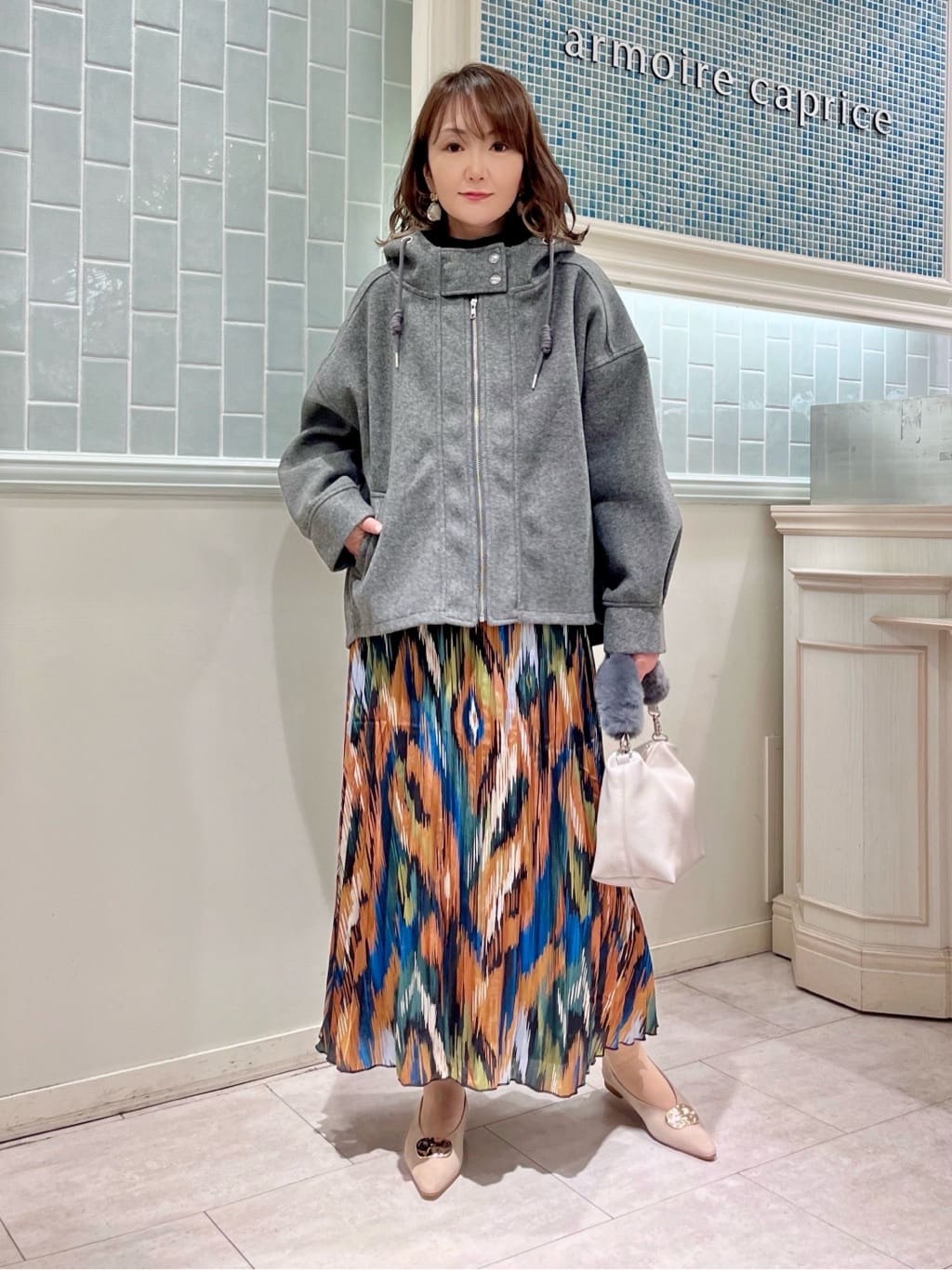 ウールメルトンコート