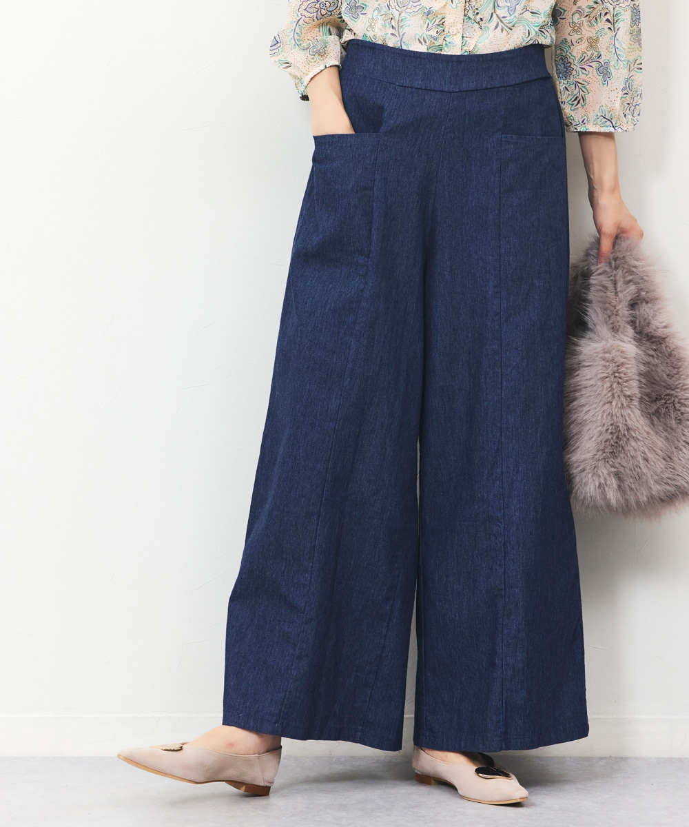 タックハーフパンツ