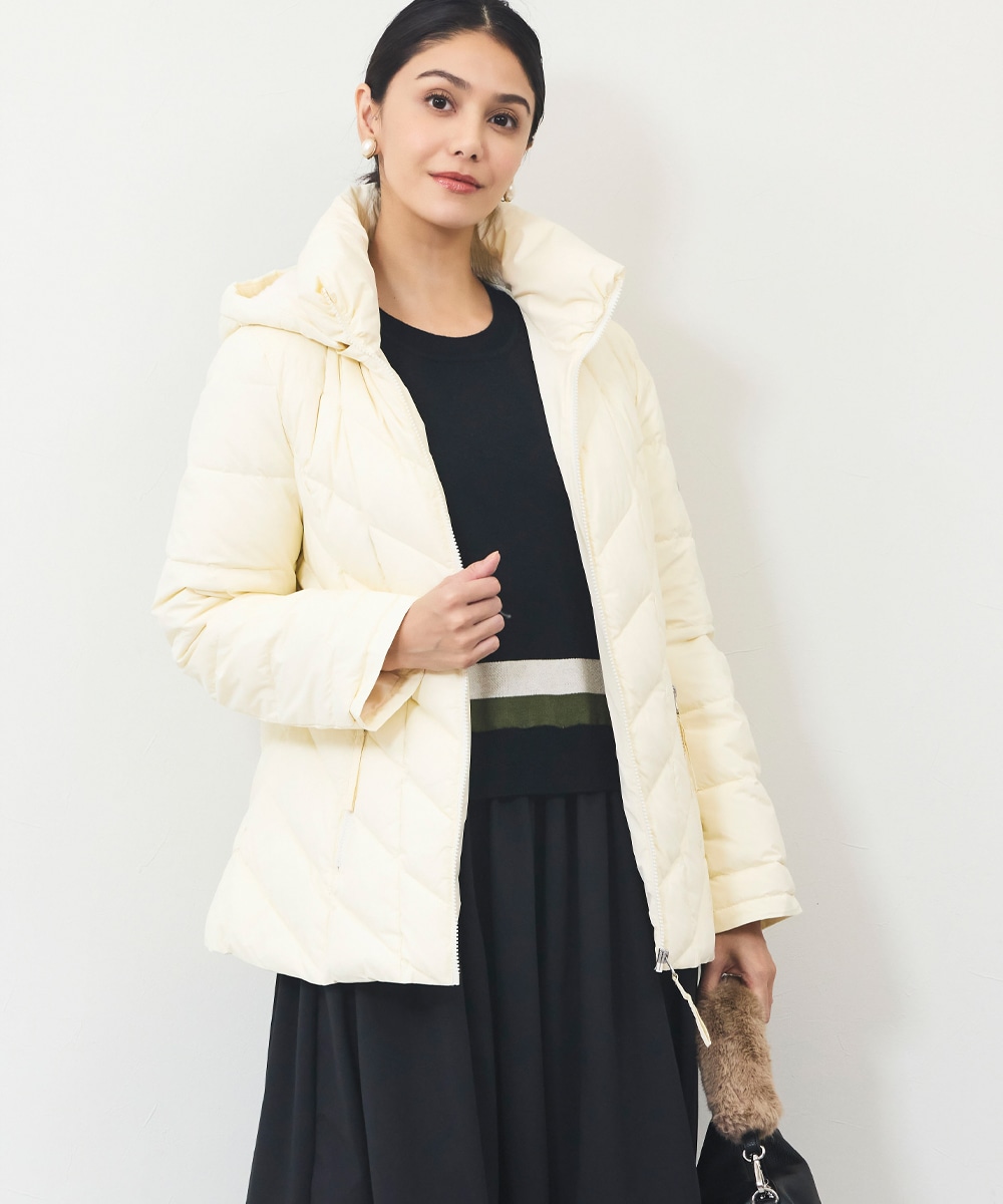 フードボアショートダウン