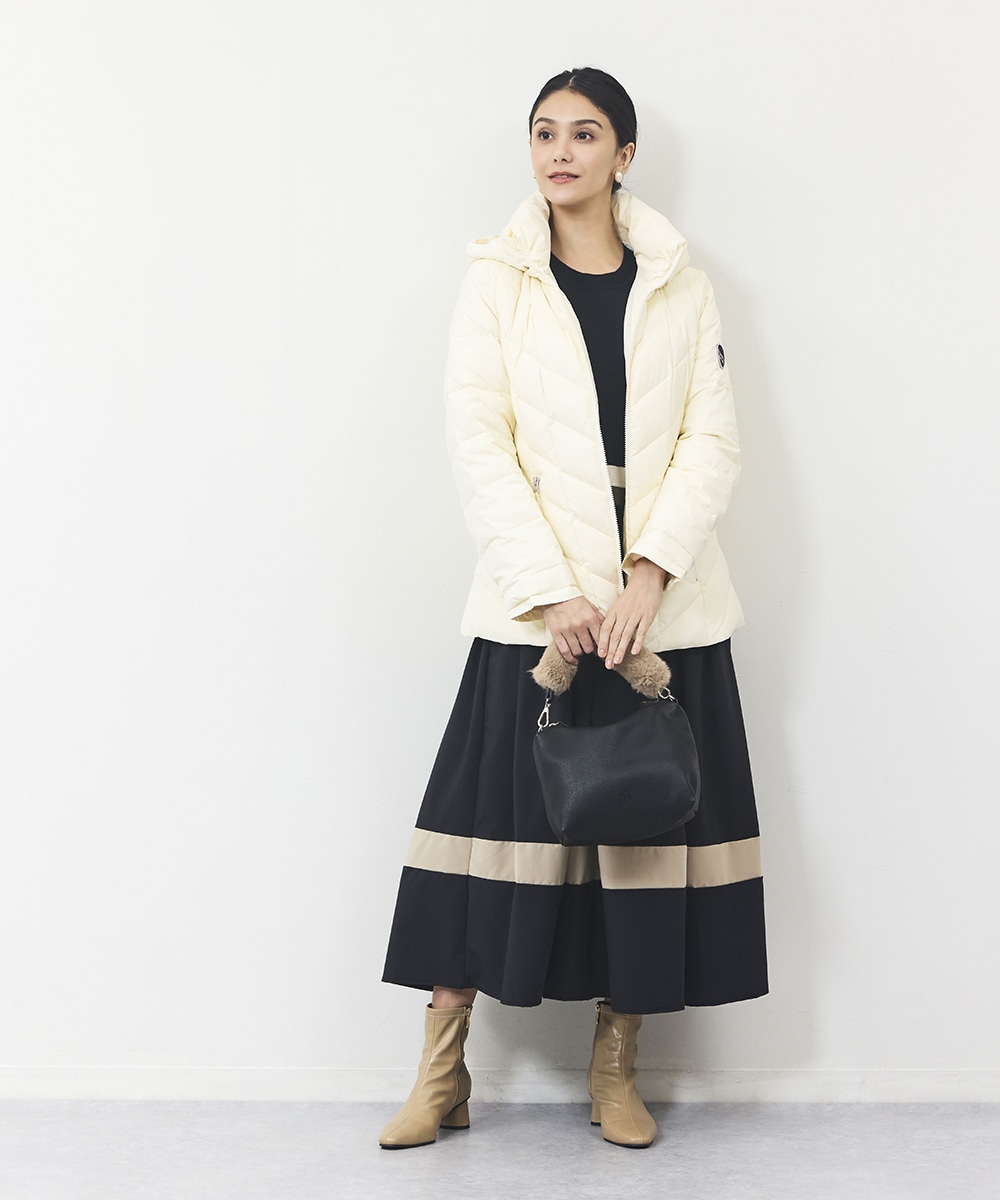 フードボアショートダウン