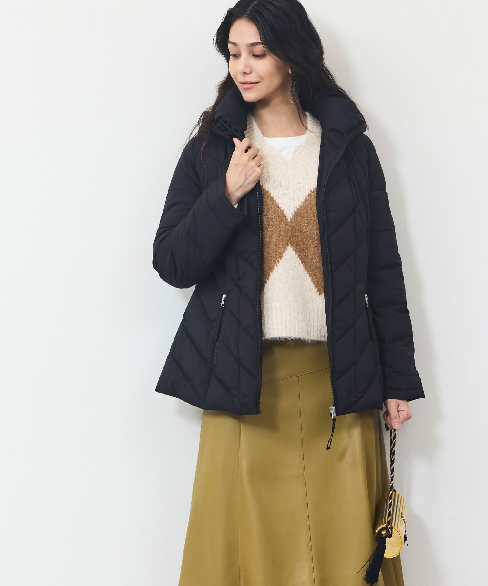 フードボアショートダウン