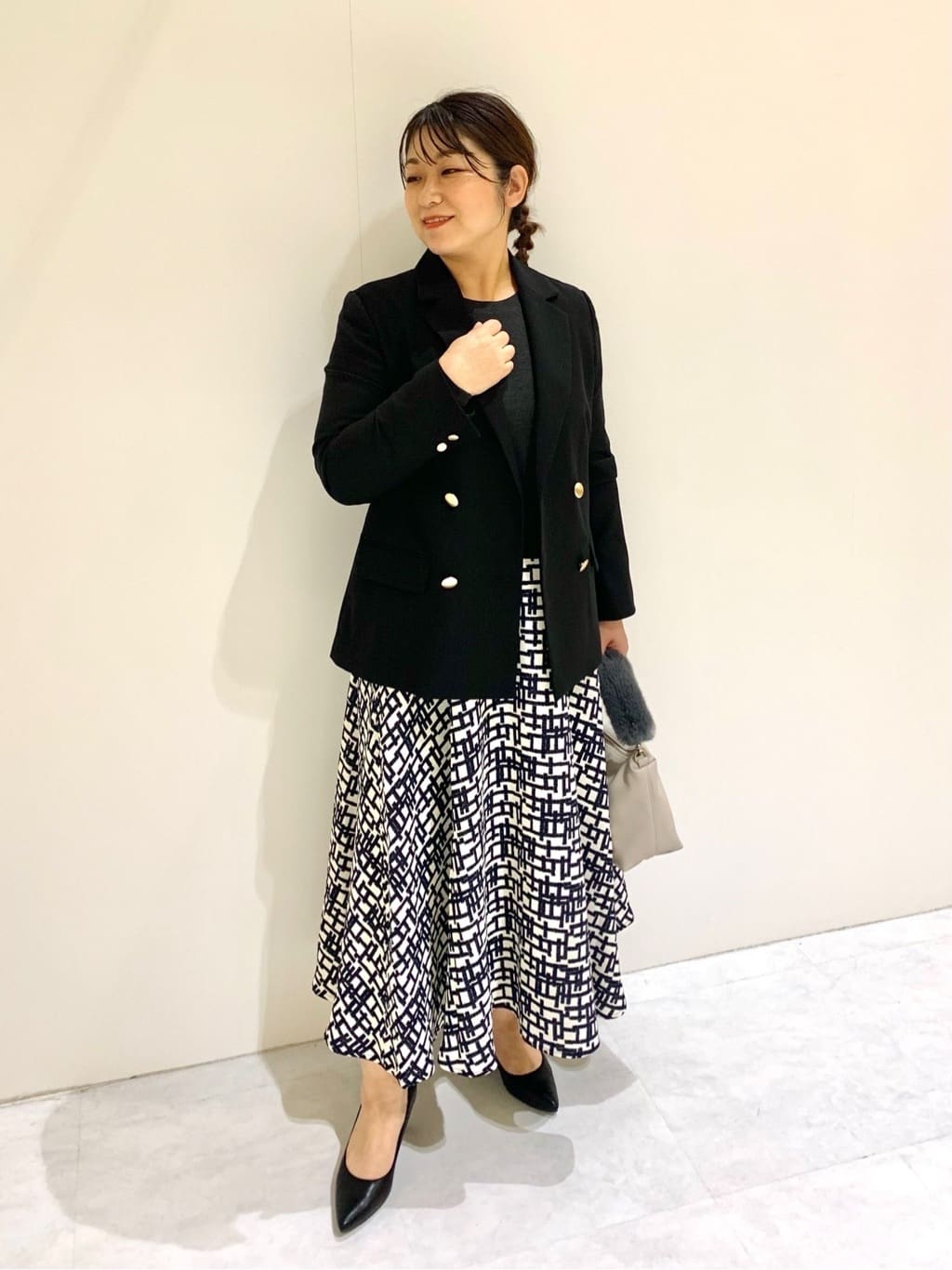 ジオメトリックドッキングワンピース