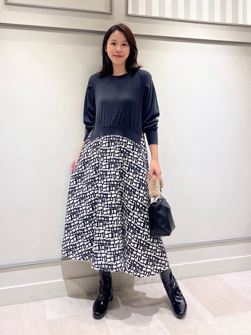 ジオメトリックドッキングワンピース