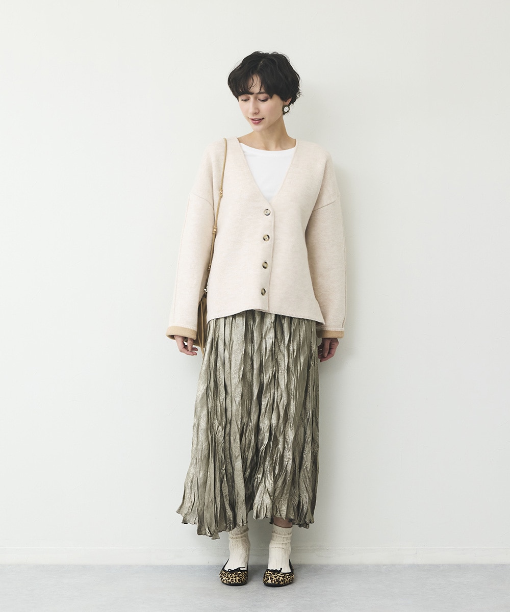 箔フレアスカート