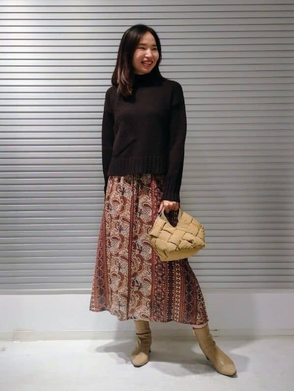 【STAFF SNAP】冬を彩るボトムスコーデ