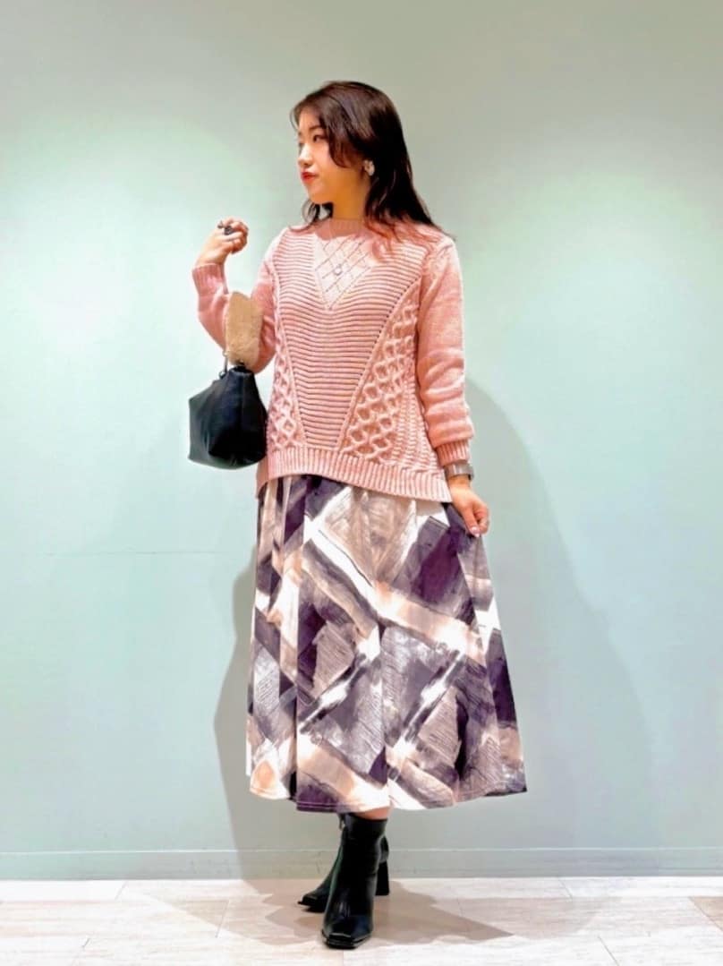 変わり編みニット