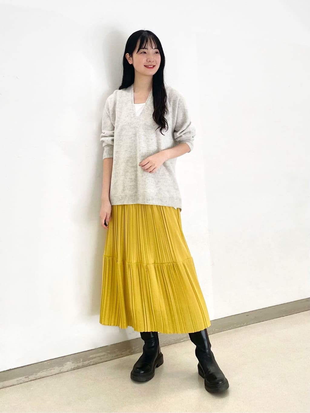 ウォッシャブルウールホールガーメントニット