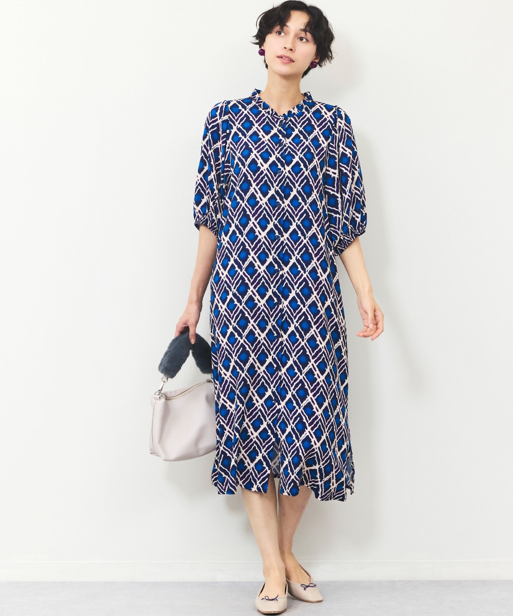 バルーンスリーブワンピース