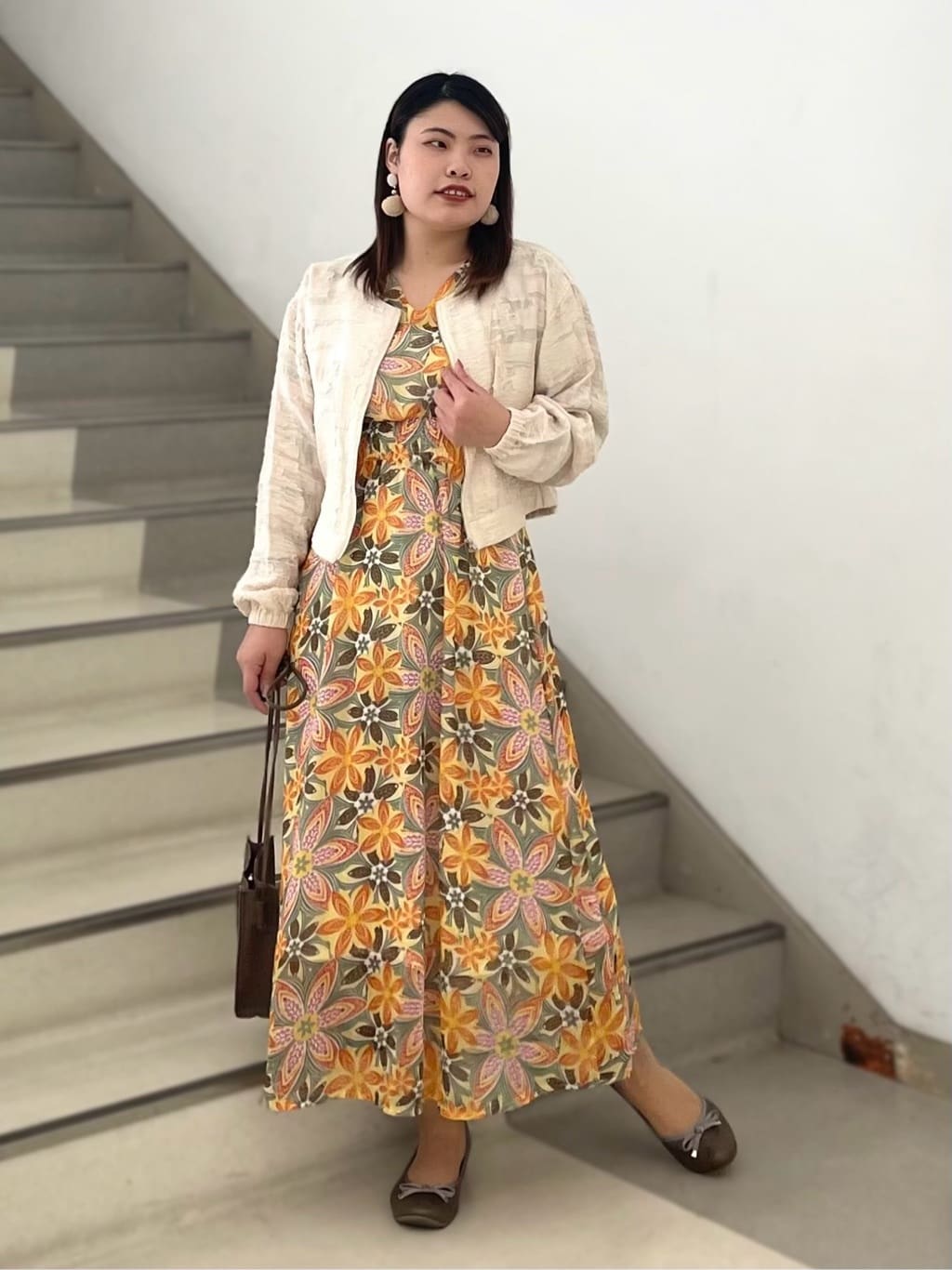 ジャカードブルゾン