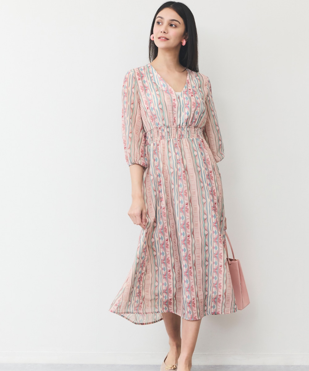 マルチプリントワンピース