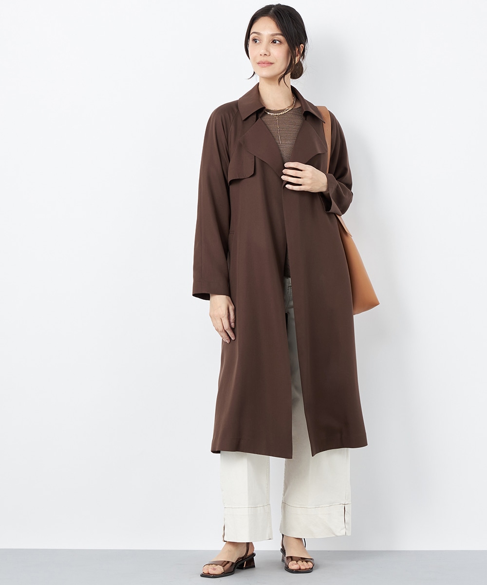 とろみライトトレンチコート