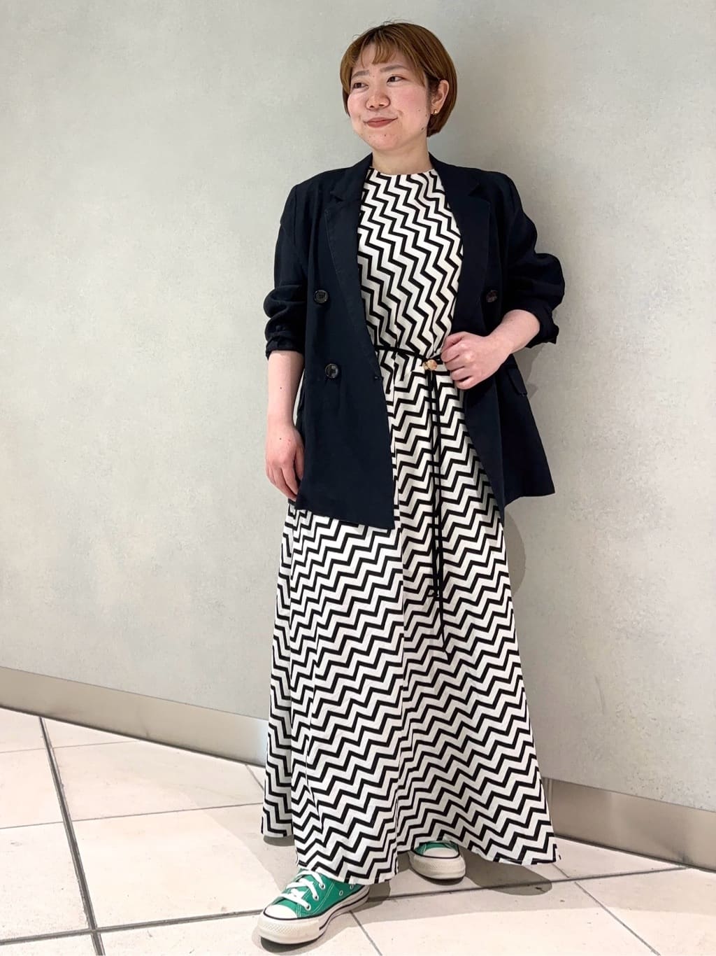 リネンテーラードジャケット