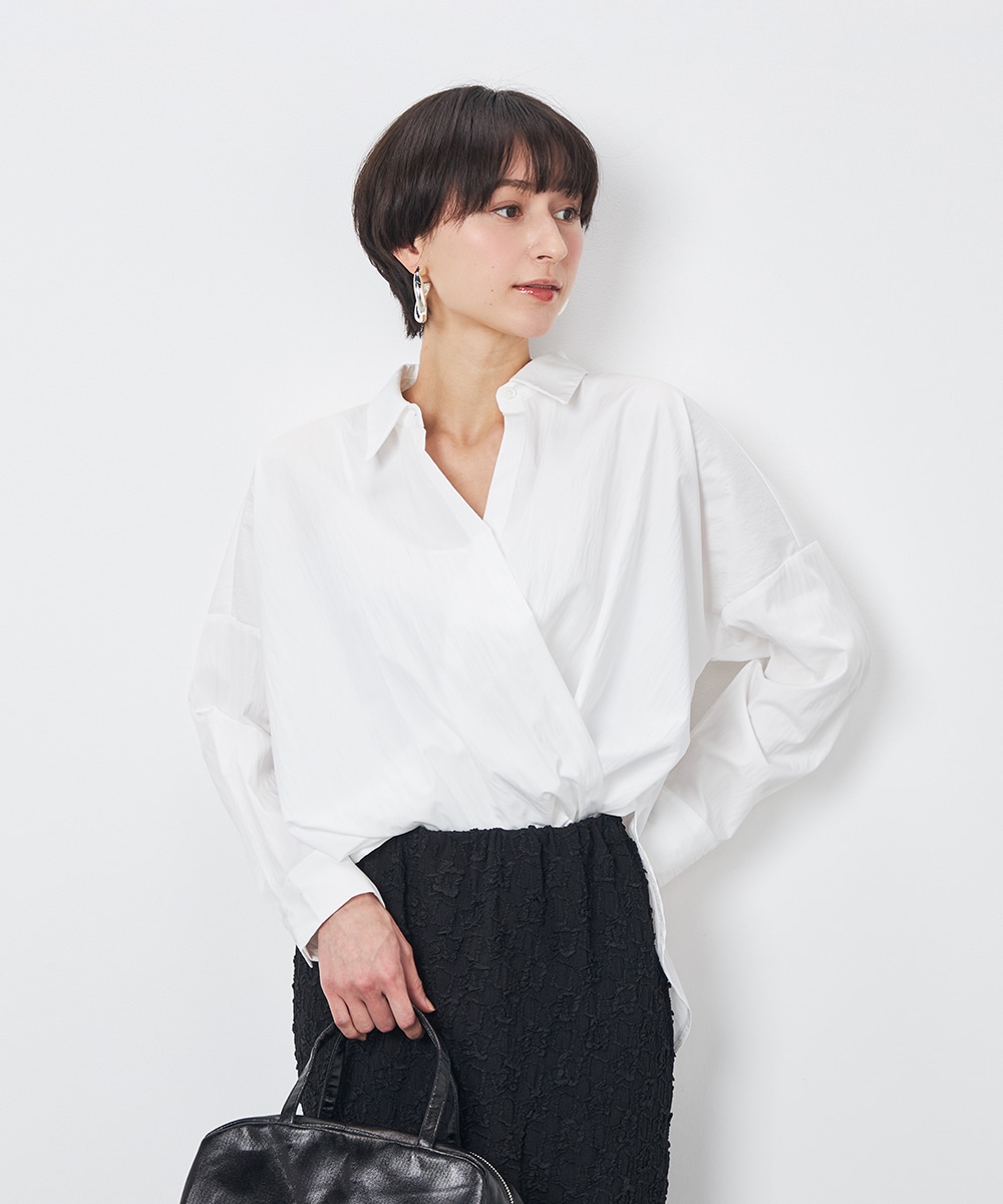 カシュクールブラウス