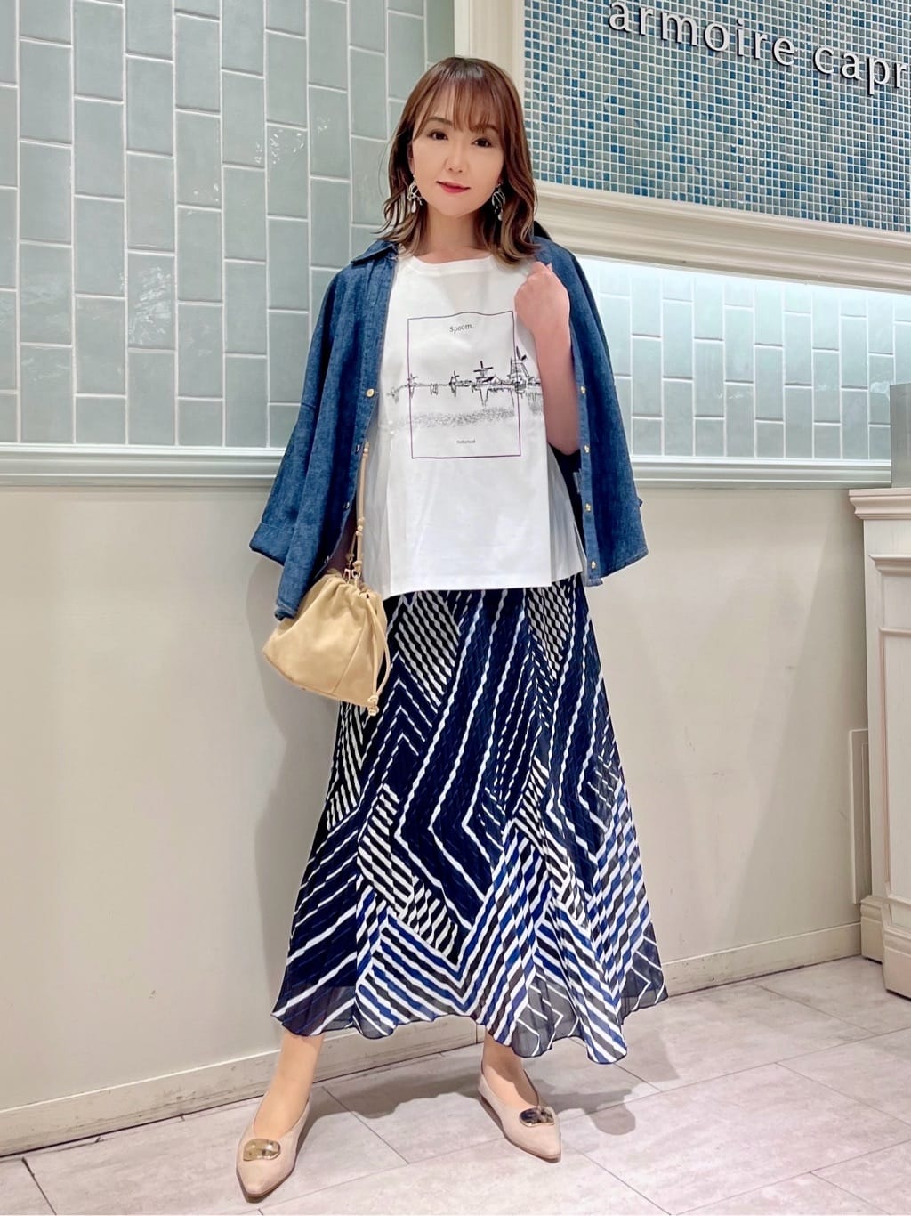 フランスブランドで叶える、初夏の上品カジュアル◎