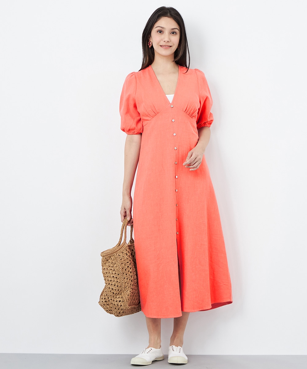 バルーンスリーブワンピース