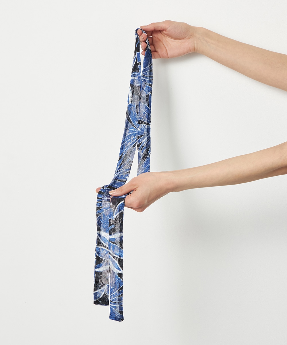 リーフレースジャージワンピース