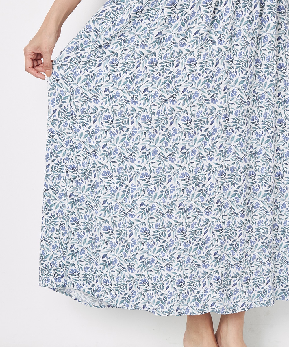 リーフプリントワンピース