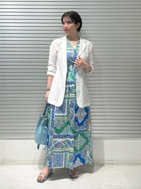 麻混ライトジャケット