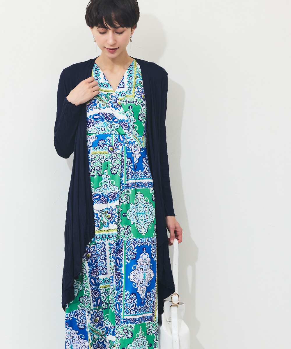 ニュアンスロングカーディガン