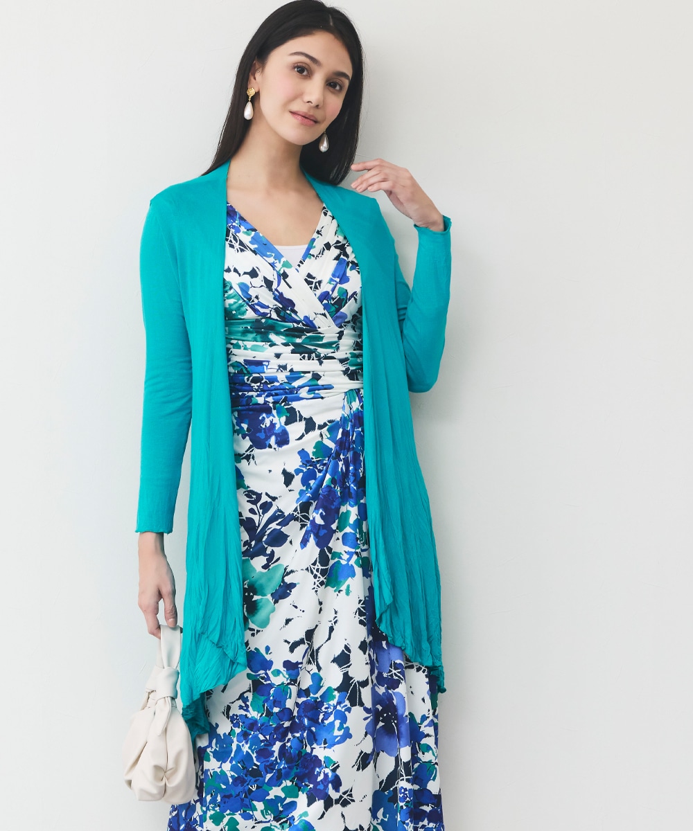 ニュアンスロングカーディガン