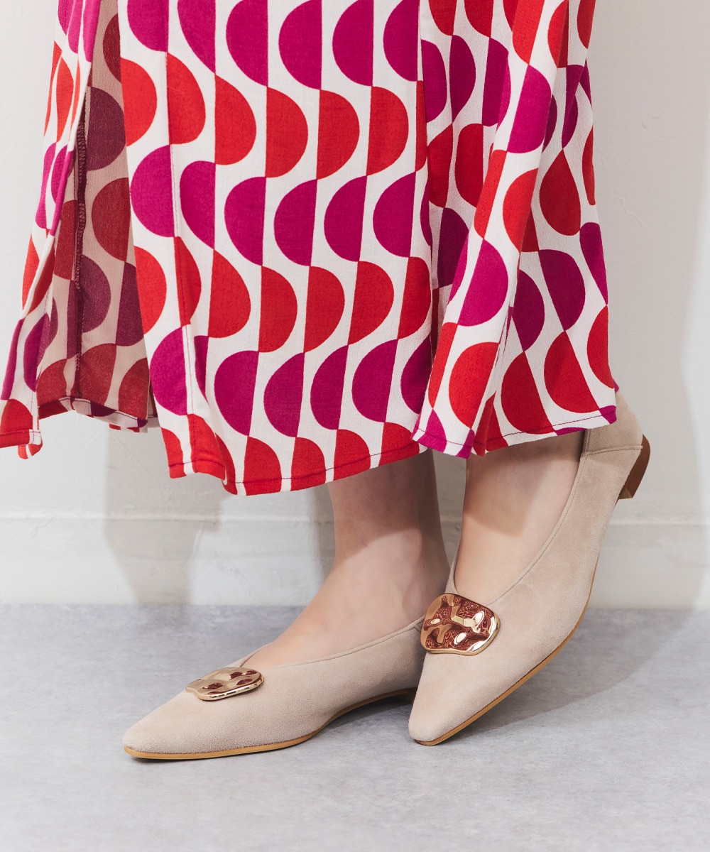 2WAYフラットパンプス