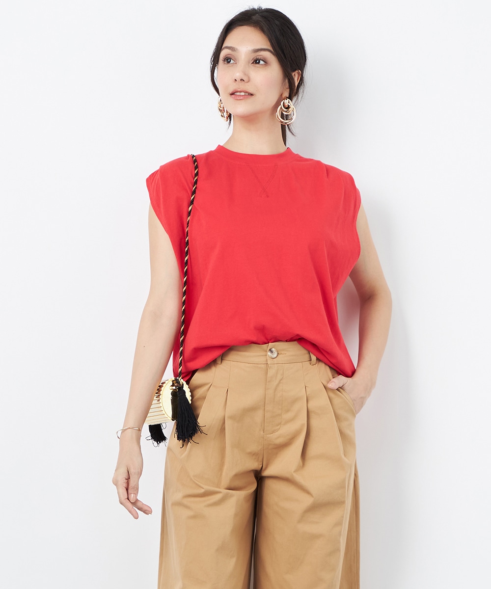 タックデザインTシャツ