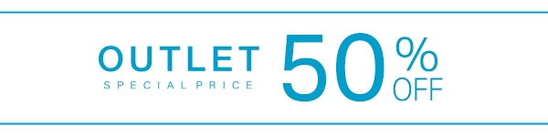【OUTLET】狙うならココ!60%・50%OFFの厳選アイテム
