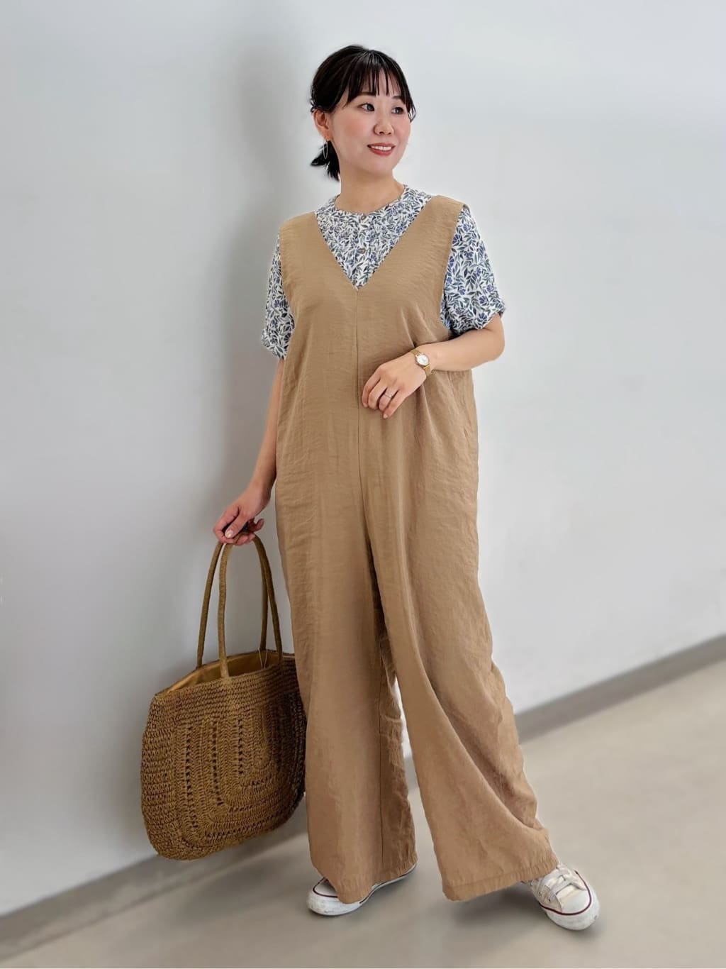 Vカットコンビネゾン