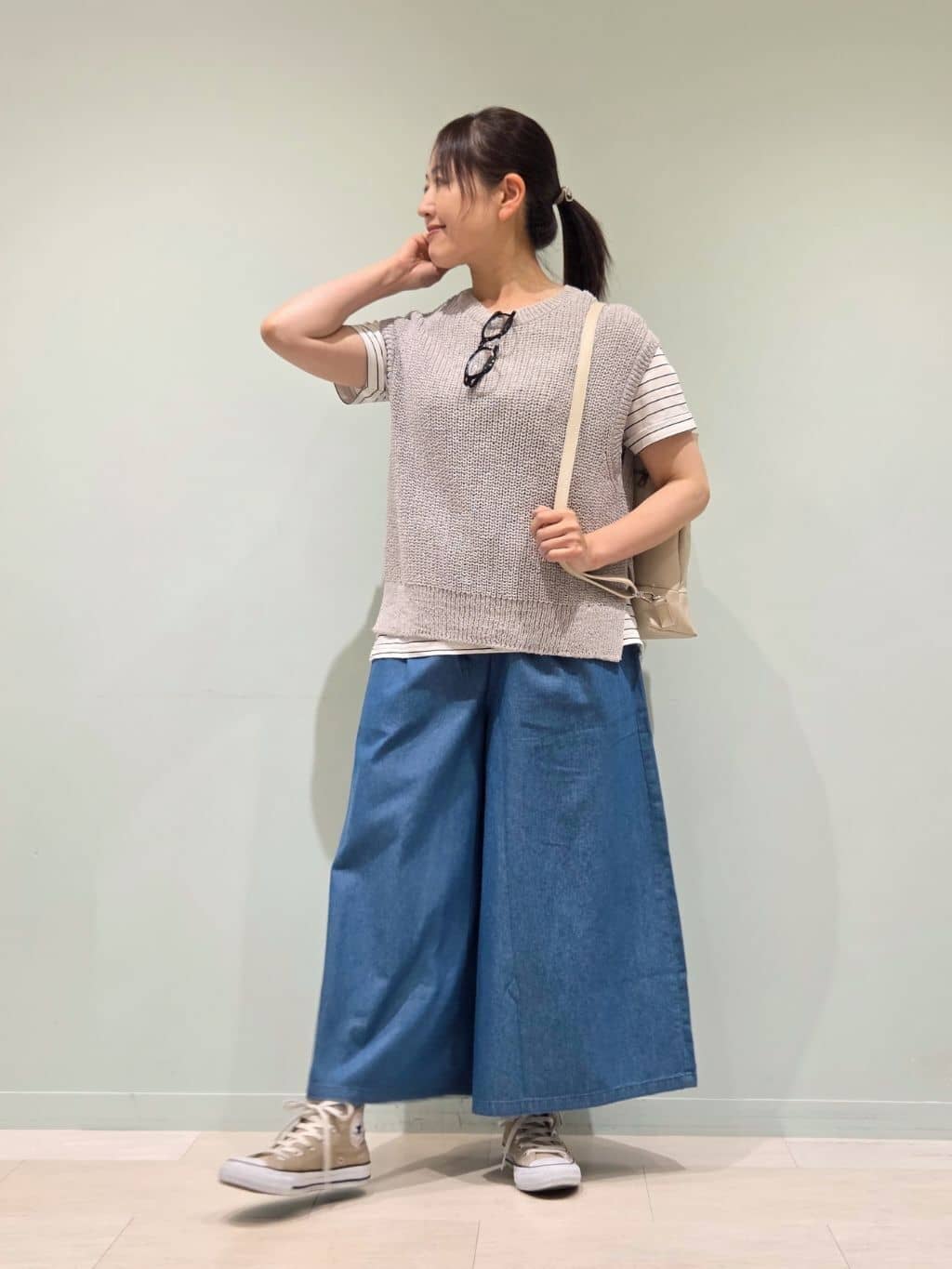 SALEアイテムでつくる、スタッフおすすめの夏コーデ