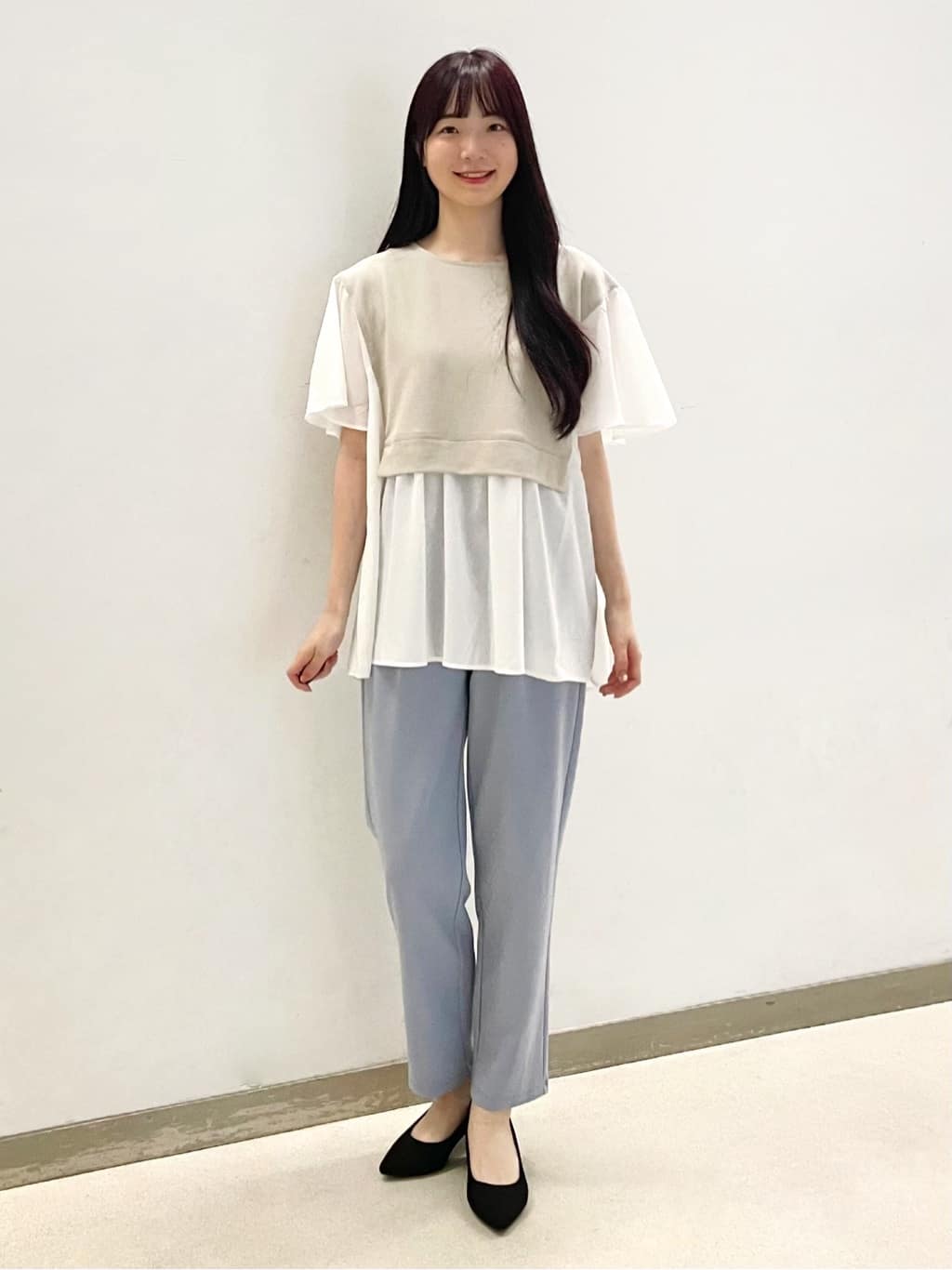 ラクしておしゃれ。夏のTシャツコーデ◎