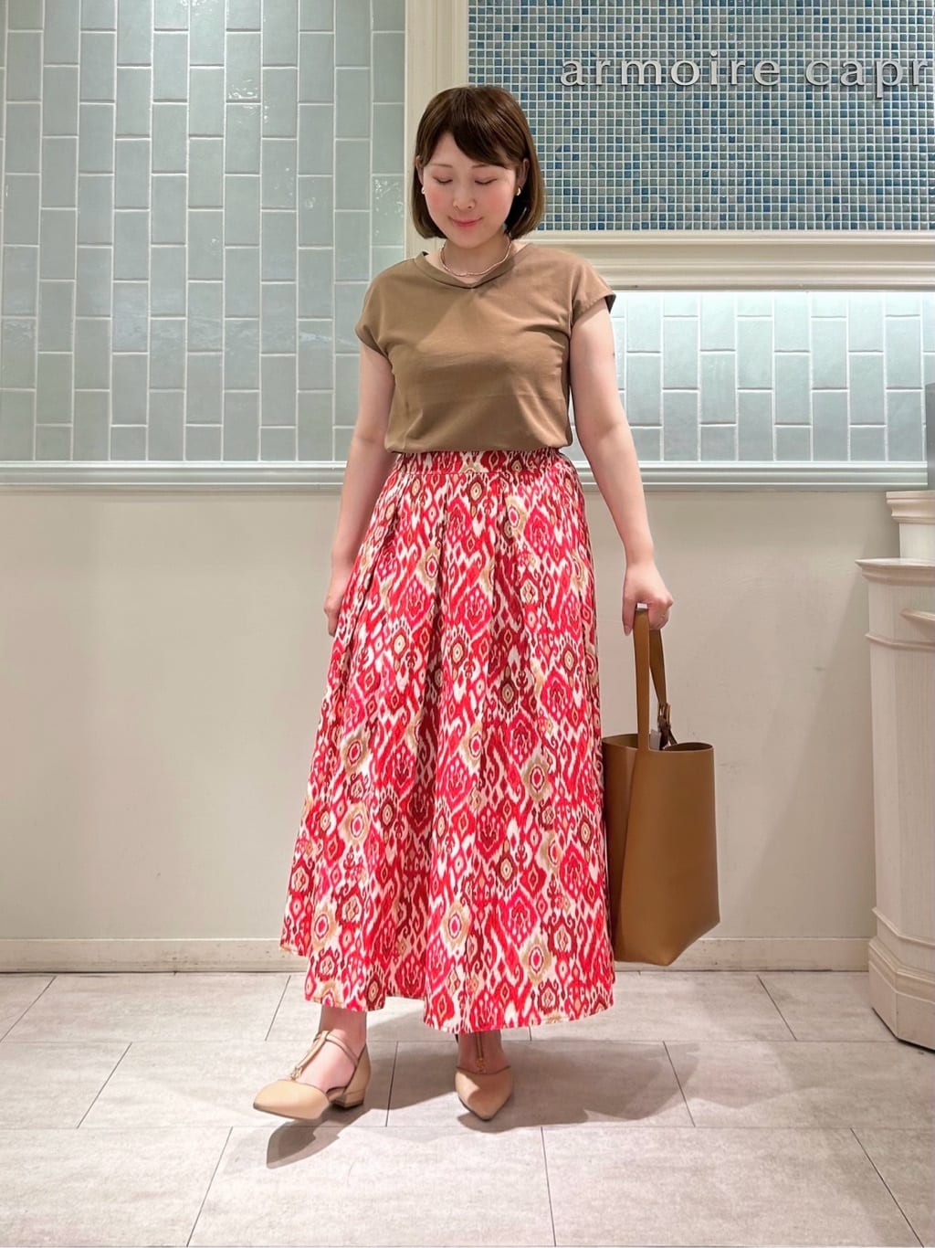 フレンチTシャツ スタイリング