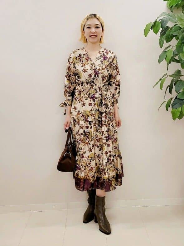 1枚でも重ねても！秋に着たいワンピース