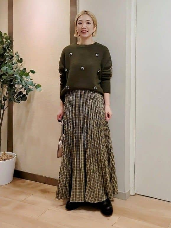 スタッフが選ぶ！この秋注目のニットスタイリング