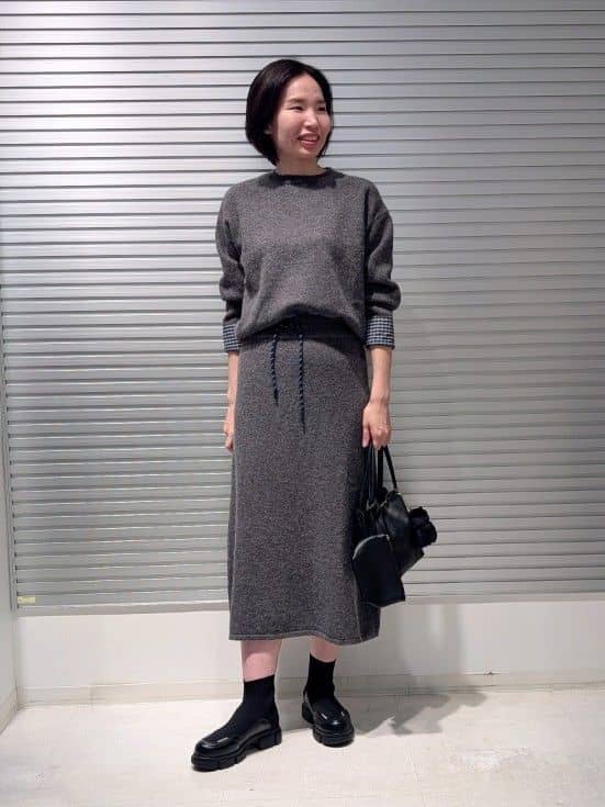 スタッフが選ぶ！この秋注目のニットスタイリング