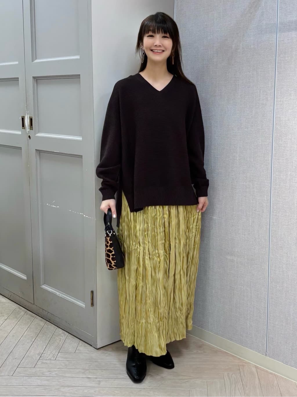 スタッフが選ぶ！この秋注目のニットスタイリング