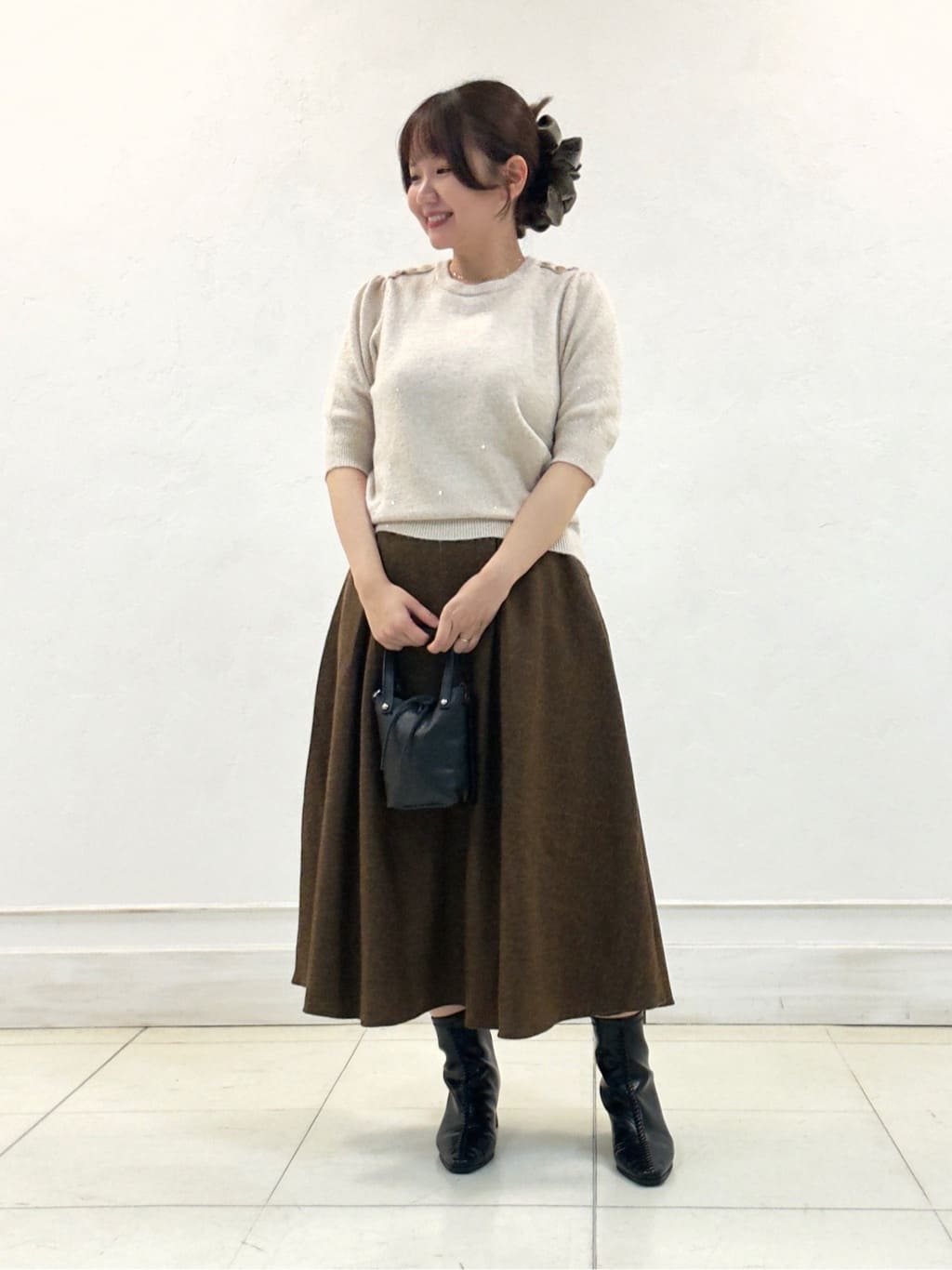 スタッフが選ぶ！この秋注目のニットスタイリング