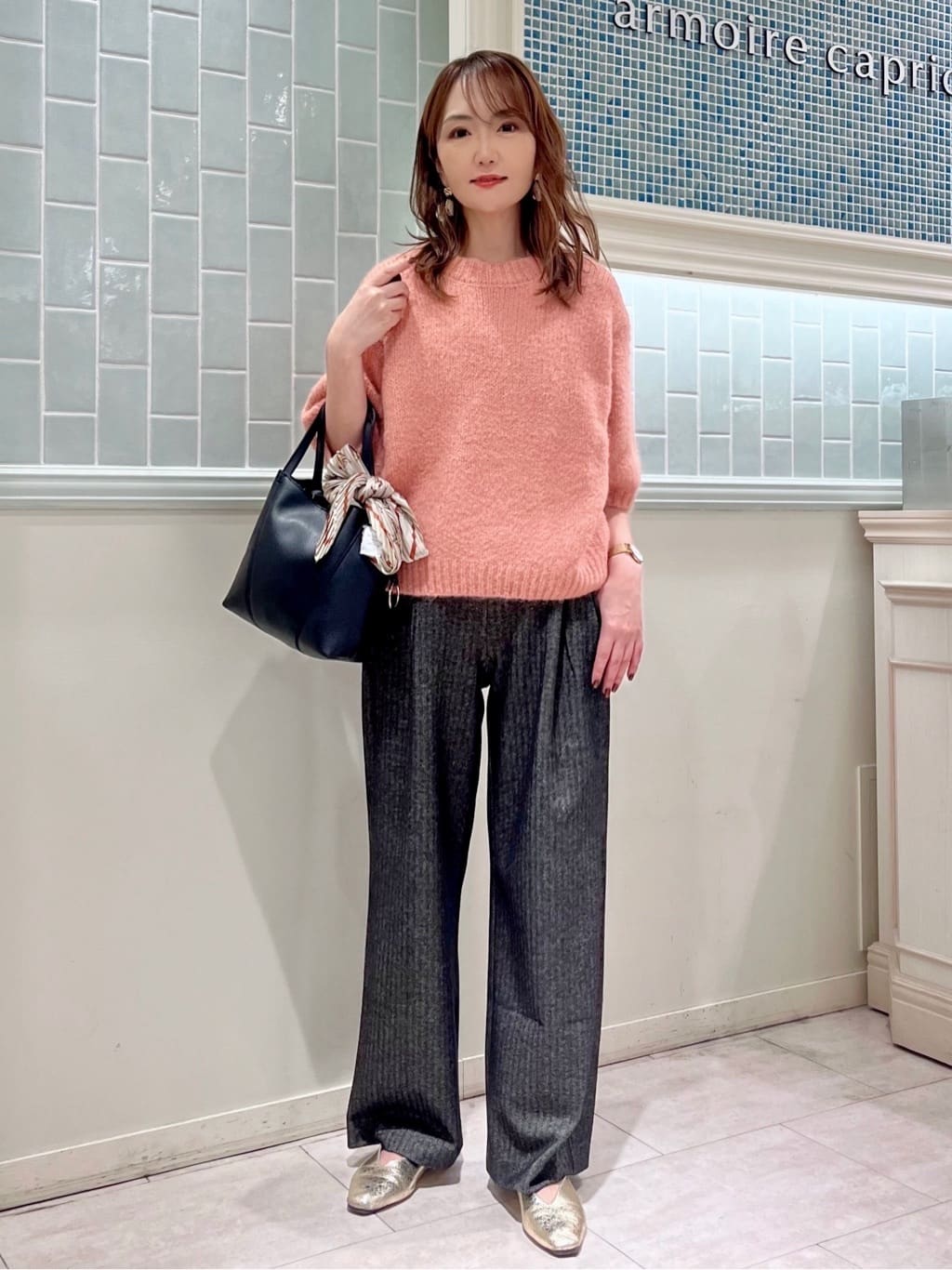 スタッフが選ぶ！この秋注目のニットスタイリング